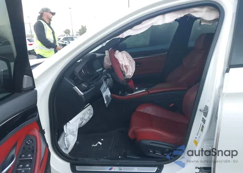 2014 BMW M5 из США, поврежденный, VIN WBSFV9C59ED593633